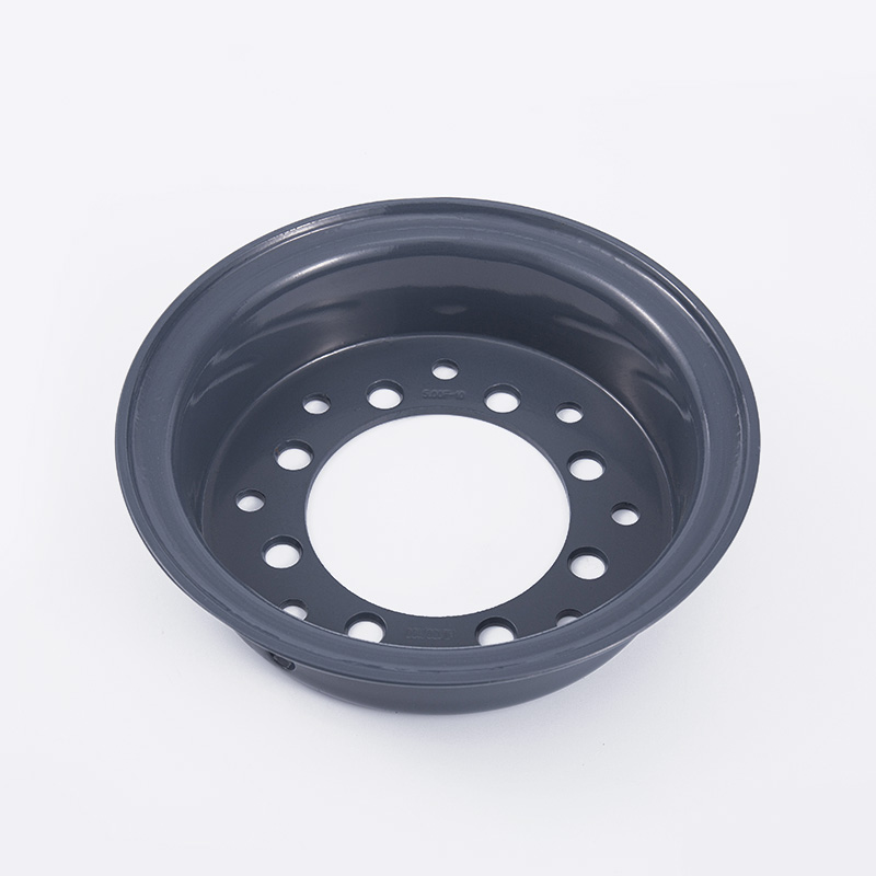 Heli/lonking-haarukkatrukin halkaistu teräsvanne 650-10